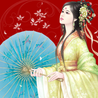 卡通美女头像古风-古风卡通美女头像：一扇通往古代的神秘之门，领略古典美